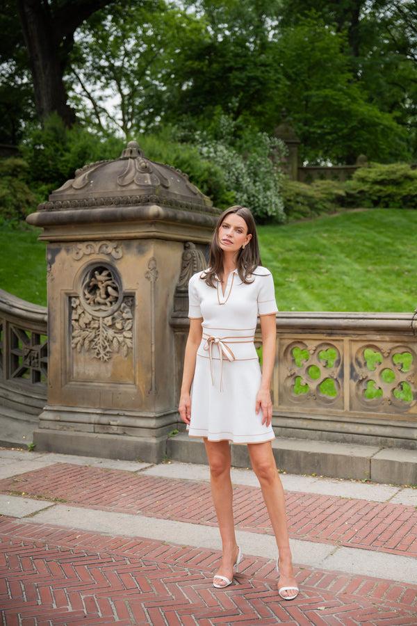 Shoshanna Maggie Dress Ivory