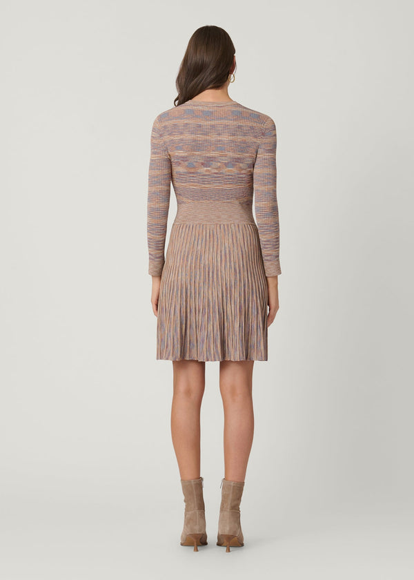 Shoshanna Martha Dress Tan Multi