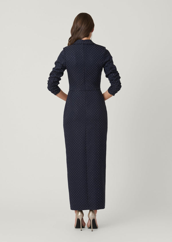Shoshanna Midnight Asher Dress Navy