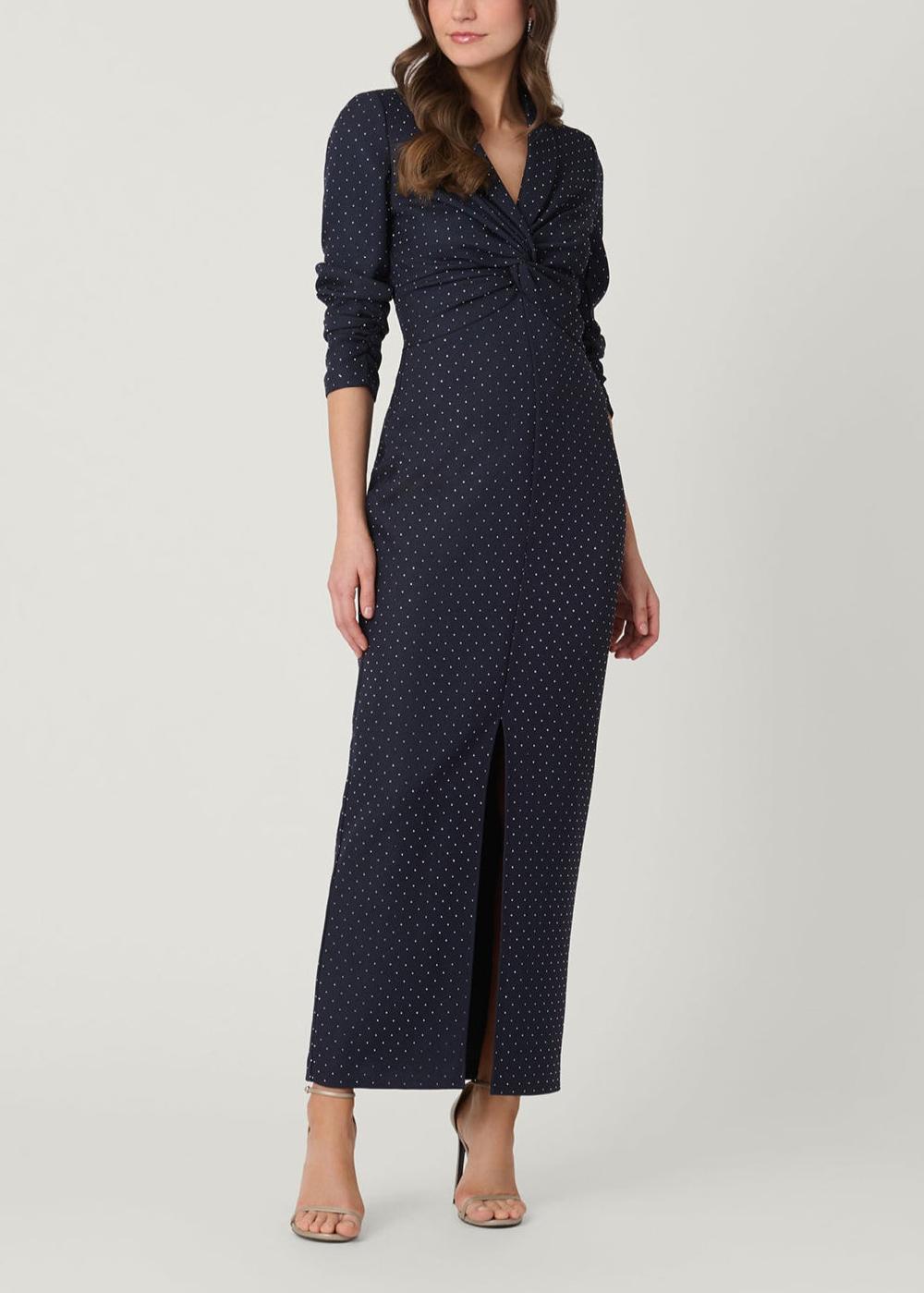 shoshanna Midnight Asher Dress Navy