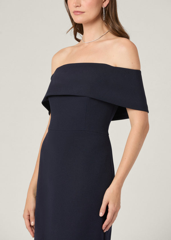 Shoshanna Midnight Avril Dress Navy