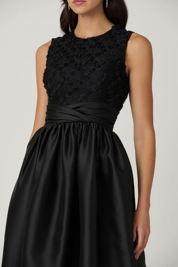 Shoshanna Midnight Beth Dress Black