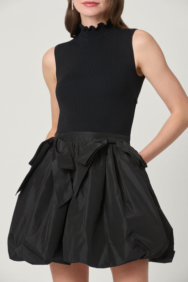 Shoshanna Midnight Brandy Dress Black