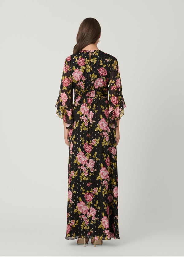 Shoshanna Midnight Claretta Dress Black Multi