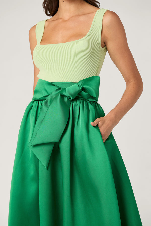 Shoshanna Midnight Clover Dress Clover