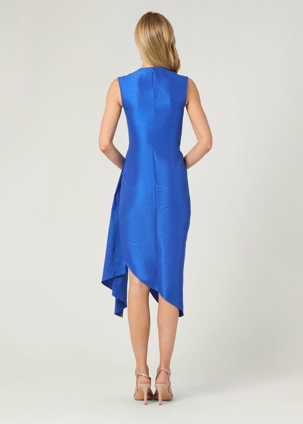 Shoshanna Midnight Colony Dress Marine