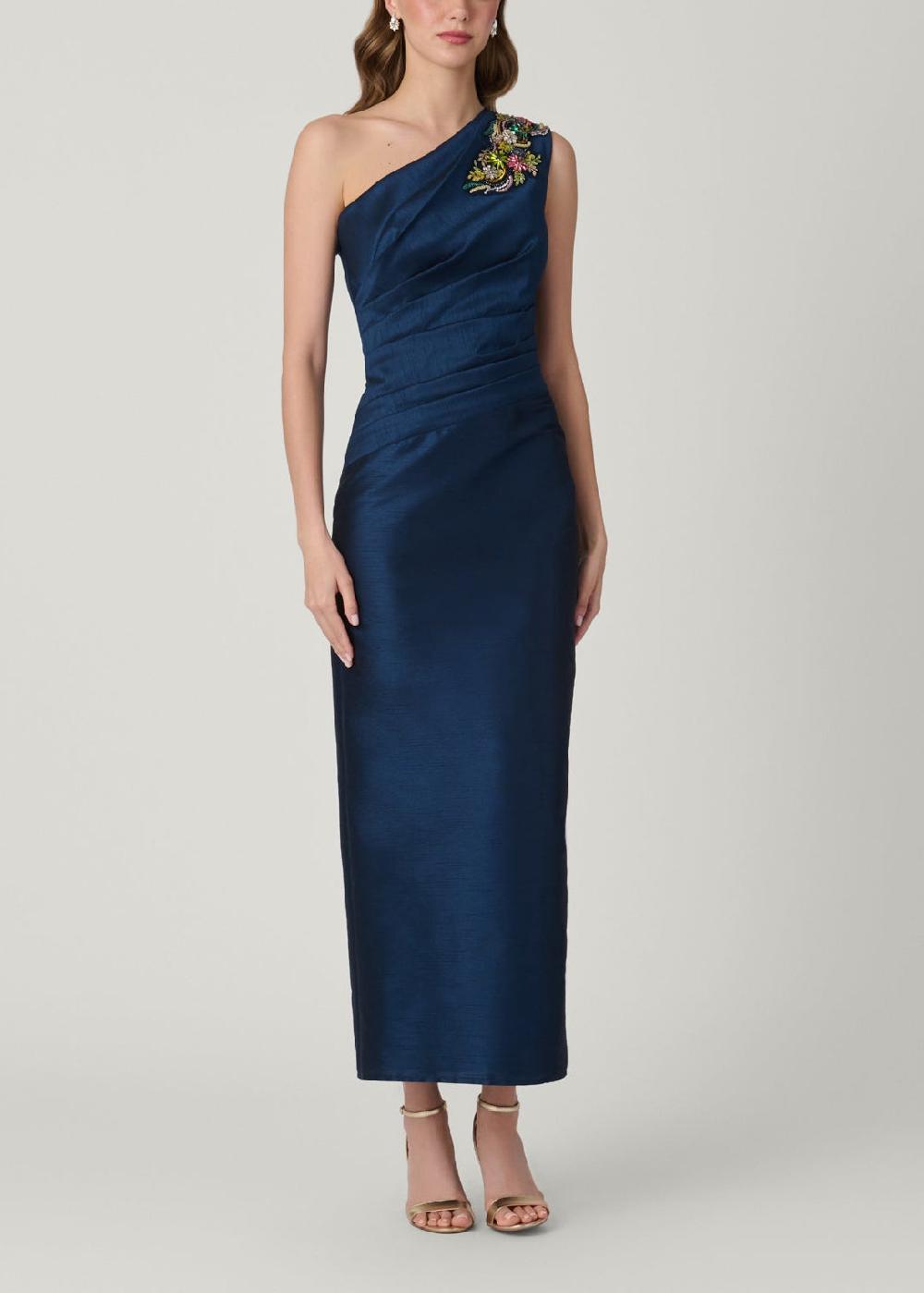 shoshanna Midnight Como Dress Navy