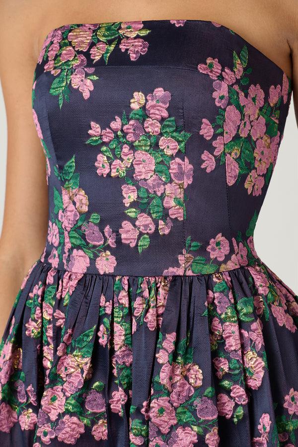 Shoshanna Midnight Dana Dress Pink Multi