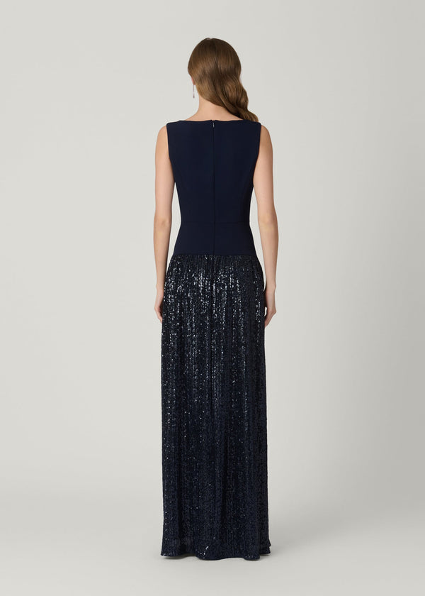 Shoshanna Midnight Dorothy Dress Navy