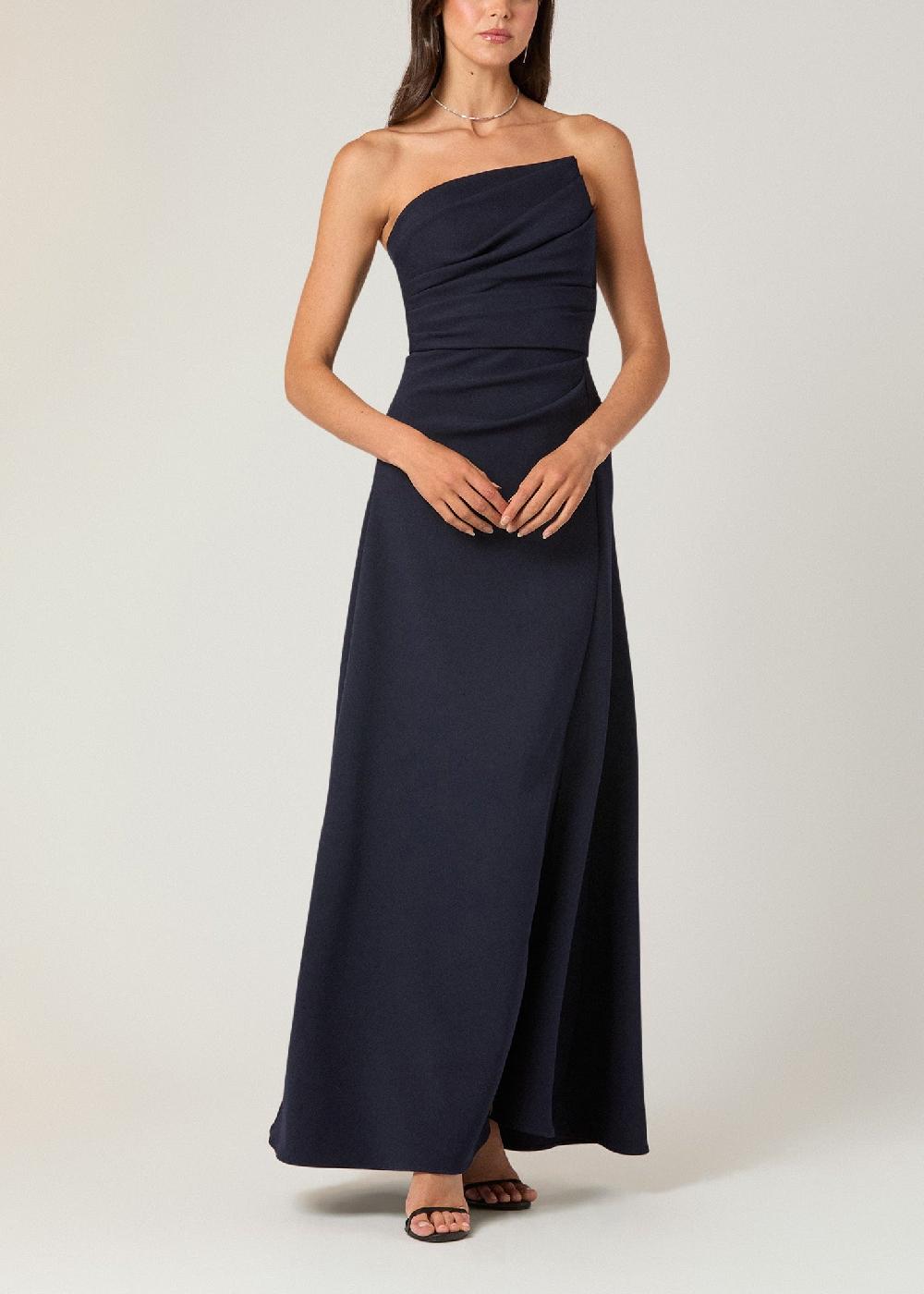 shoshanna Midnight Dory Dress Navy