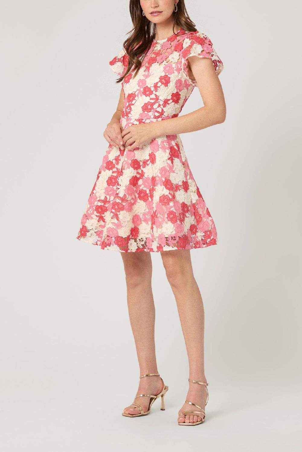 shoshanna Midnight Everlie Dress Coral/Pink