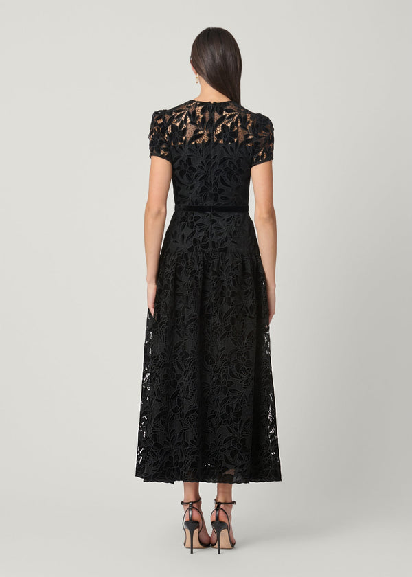 Shoshanna Midnight Farah Dress Black