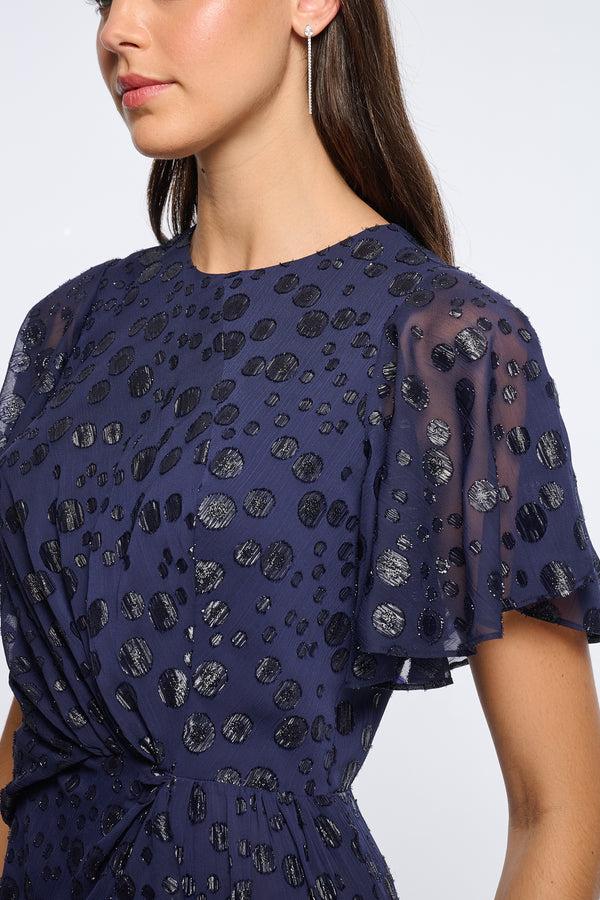 Shoshanna Midnight Gentry Dress Navy