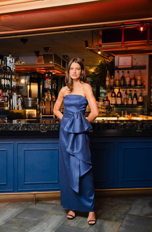 Shoshanna Midnight Hope Dress Navy