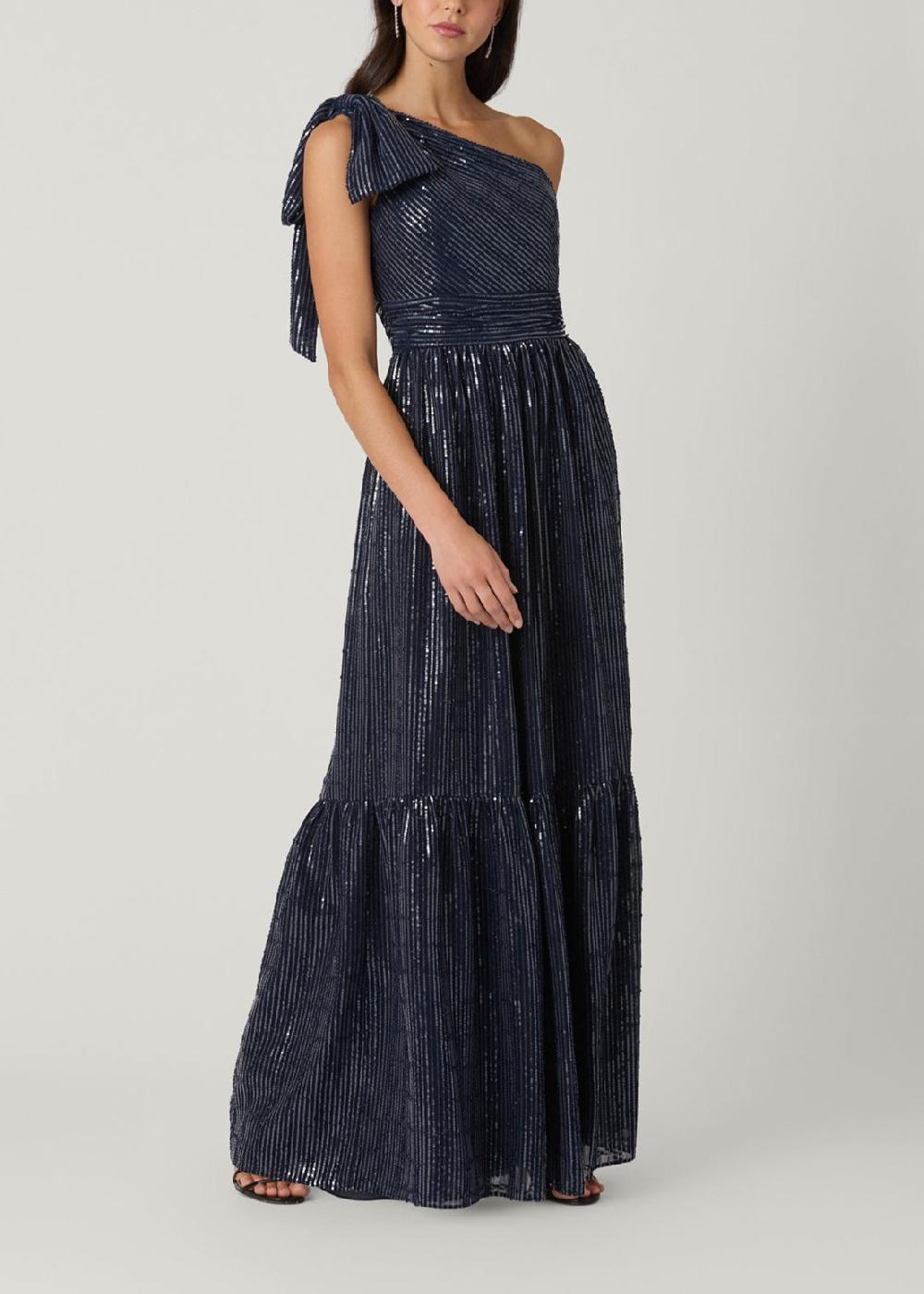 shoshanna Midnight Indigo Dress Navy