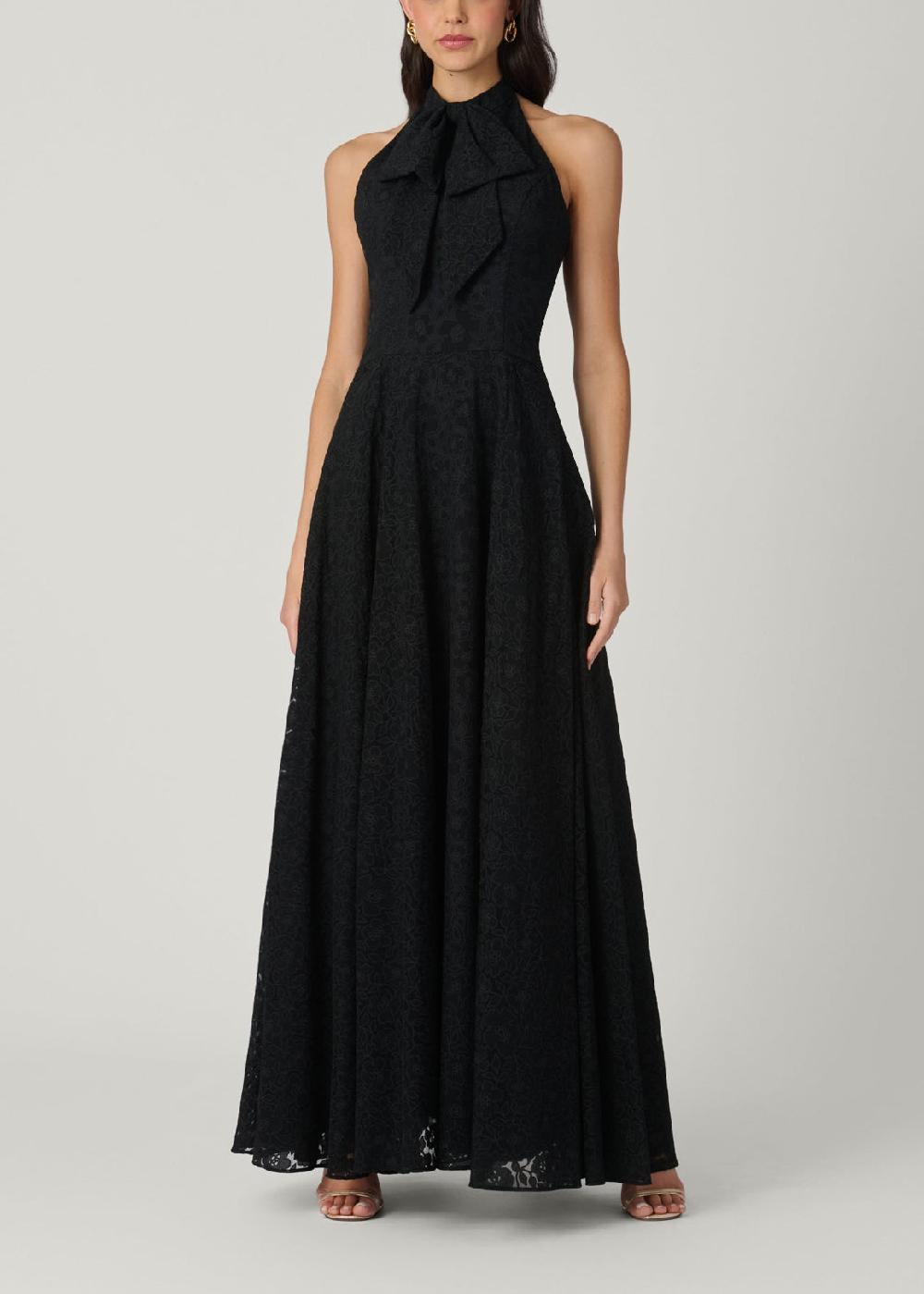 shoshanna Midnight Jill Dress Black