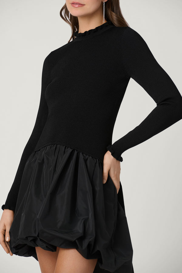 Shoshanna Midnight Keely Dress Black