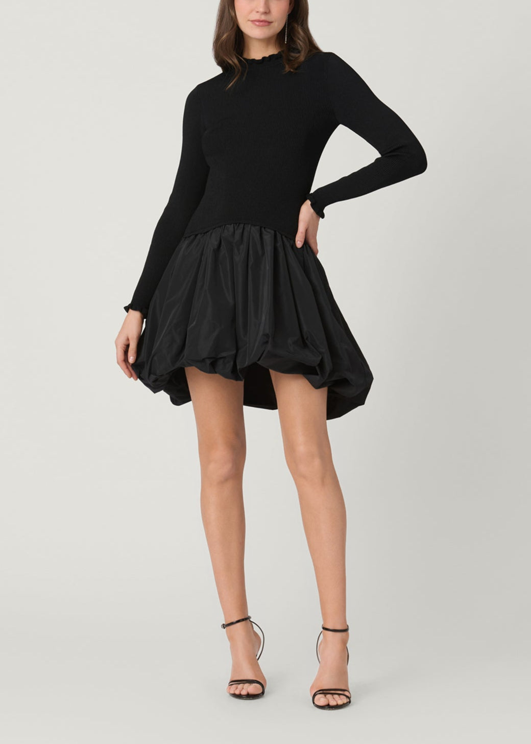 shoshanna Midnight Keely Dress Black