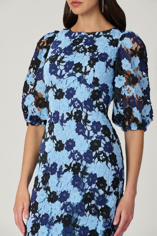 Shoshanna Midnight Lanier Dress Blue