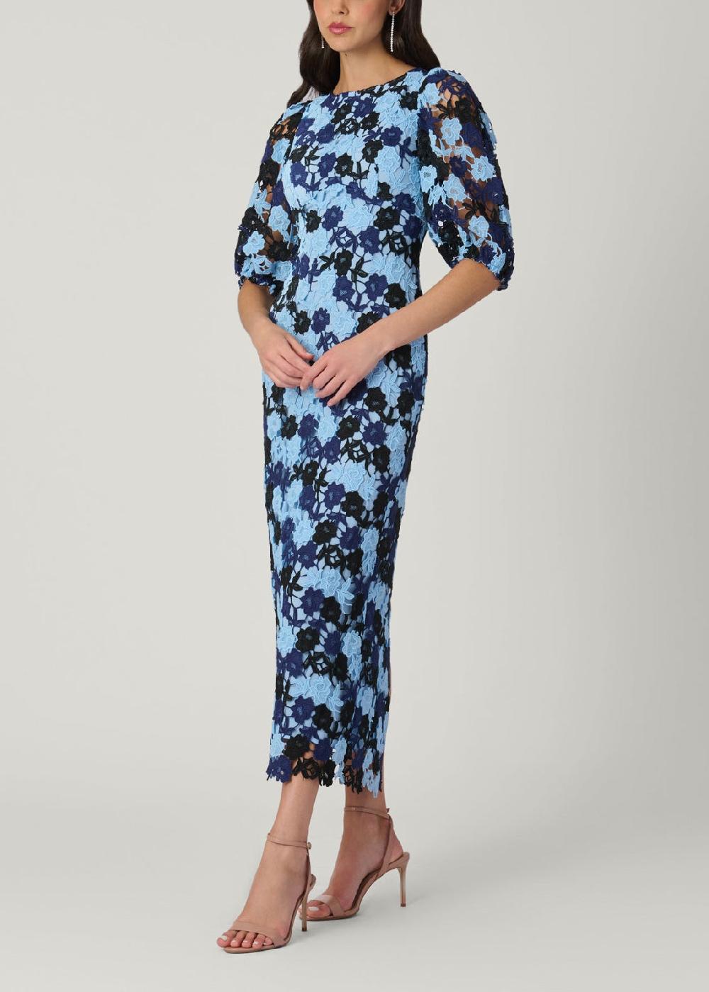 shoshanna Midnight Lanier Dress Blue