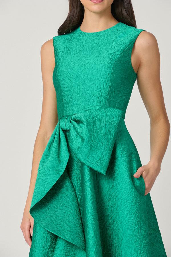 Shoshanna Midnight Laura Dress Emerald