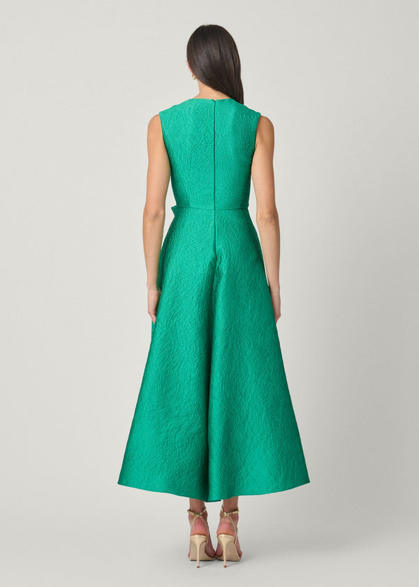 Shoshanna Midnight Laura Dress Emerald