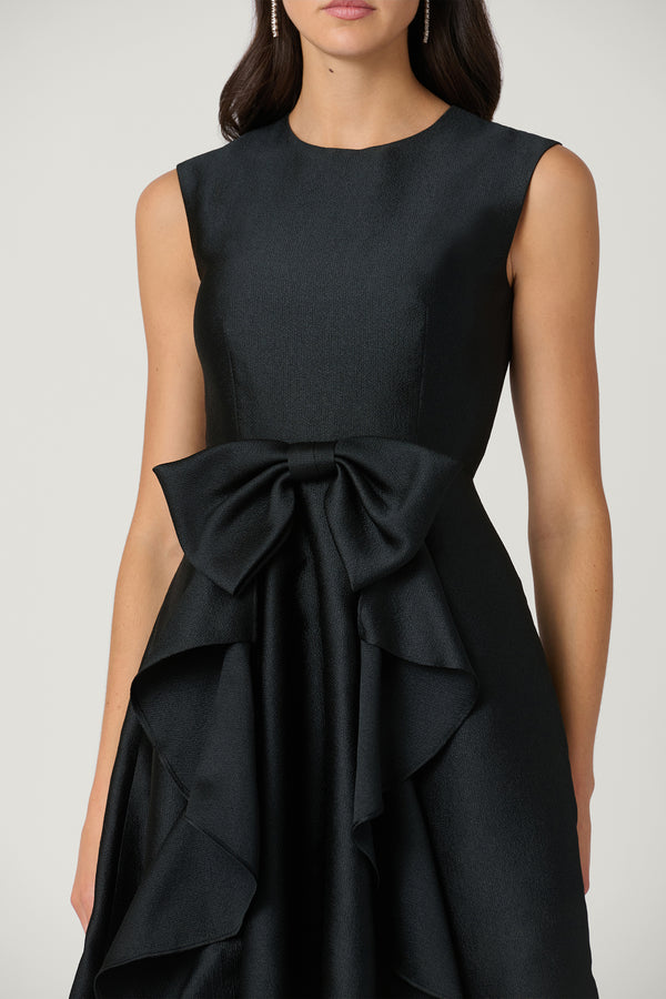 Shoshanna Midnight Leo Dress Black