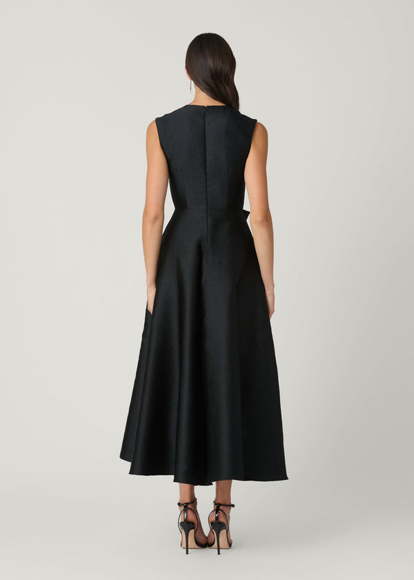 Shoshanna Midnight Leo Dress Black