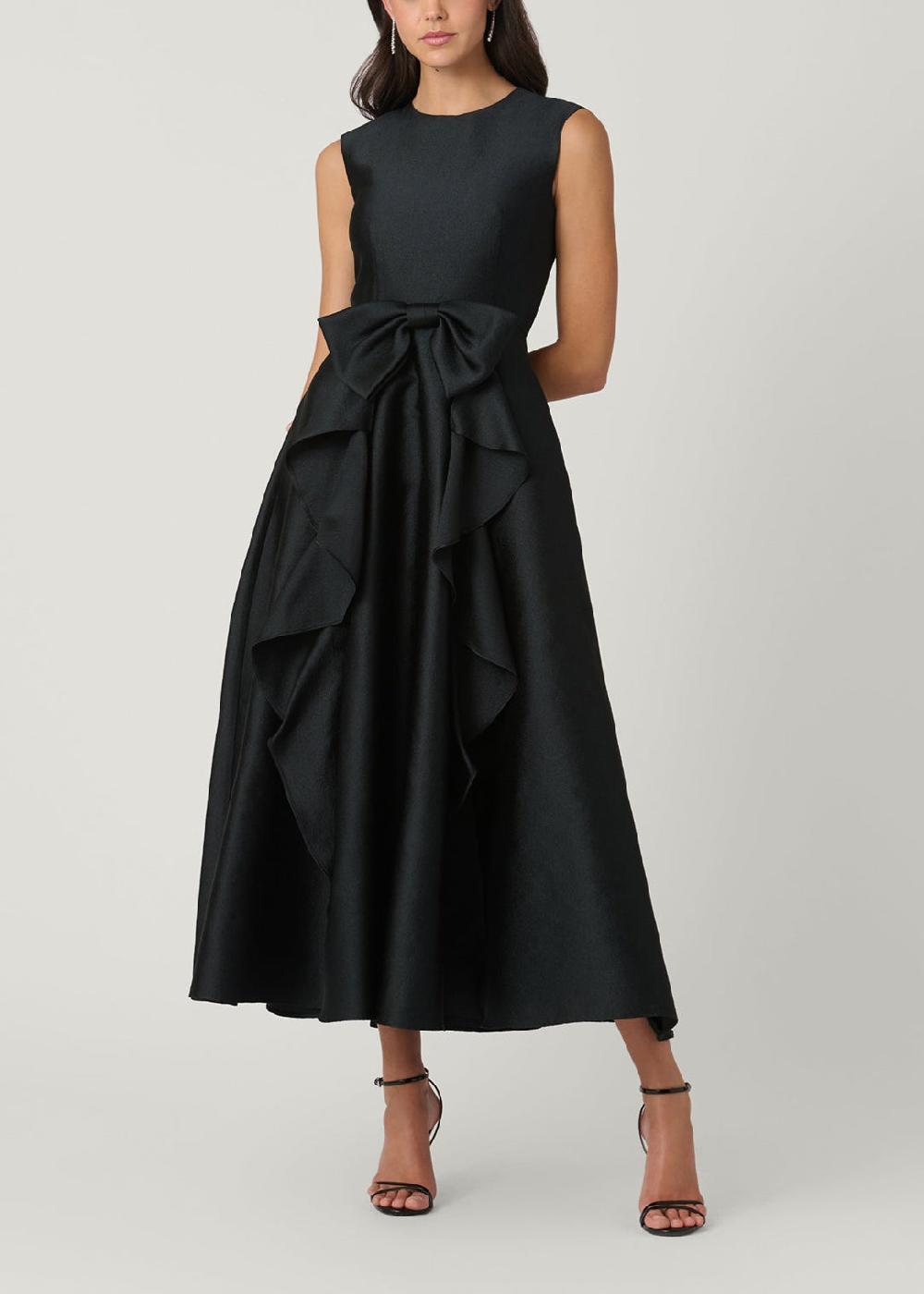 shoshanna Midnight Leo Dress Black