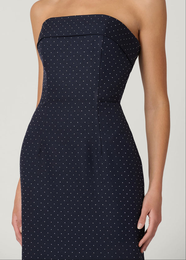 Shoshanna Midnight Liza Dress Navy