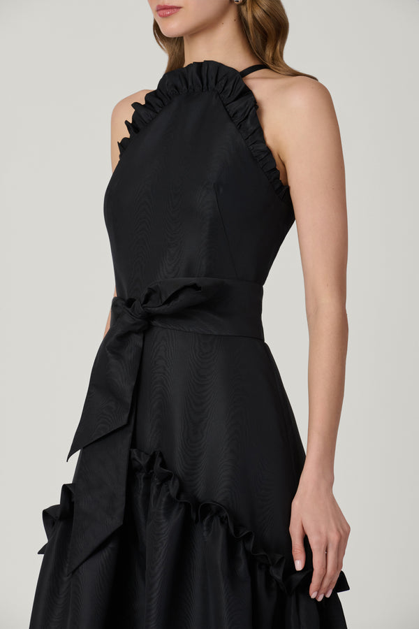 Shoshanna Midnight Lucille Dress Black