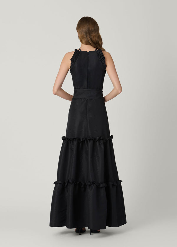 Shoshanna Midnight Lucille Dress Black