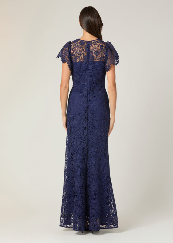 Shoshanna Midnight Manuela Dress Navy