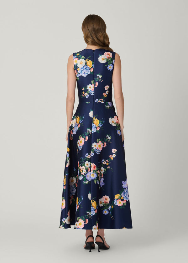 Shoshanna Midnight Marie Dress Navy Multi