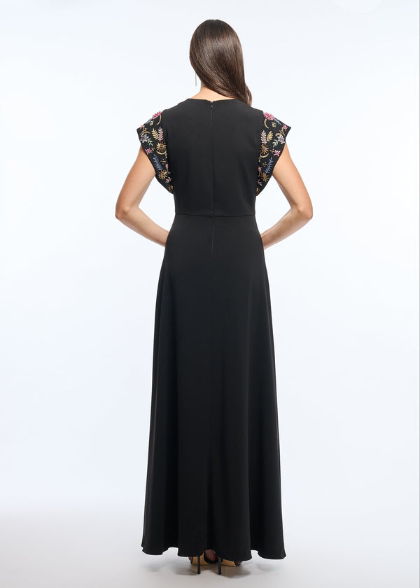 Shoshanna Midnight Matassa Dress Black