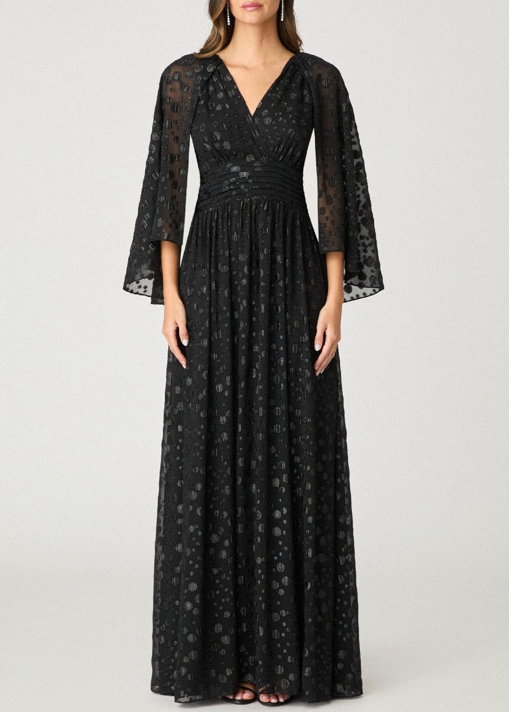 shoshanna Midnight Maud Dress Black