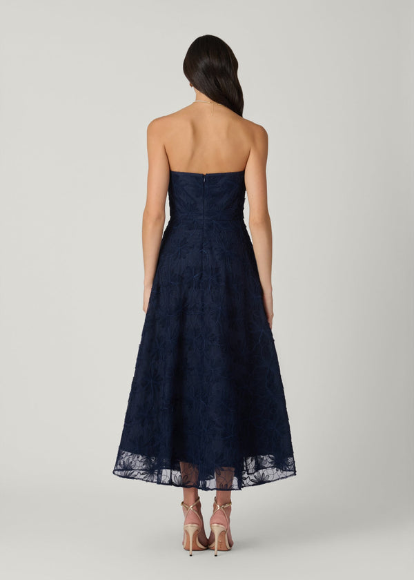 Shoshanna Midnight McCall Dress Navy