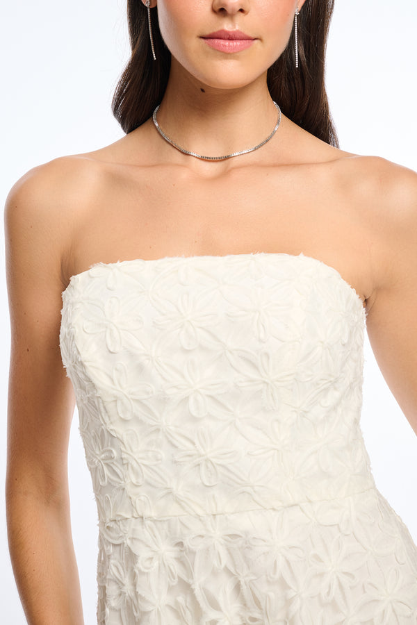 Shoshanna Midnight Miller Dress Ivory