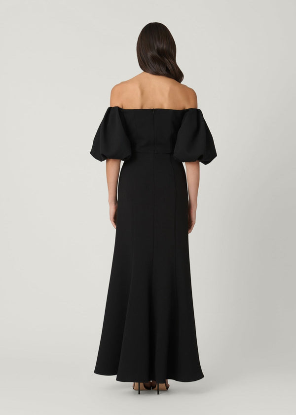 Shoshanna Midnight Naia Dress Black