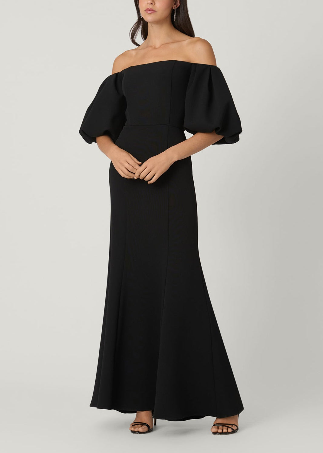 shoshanna Midnight Naia Dress Black