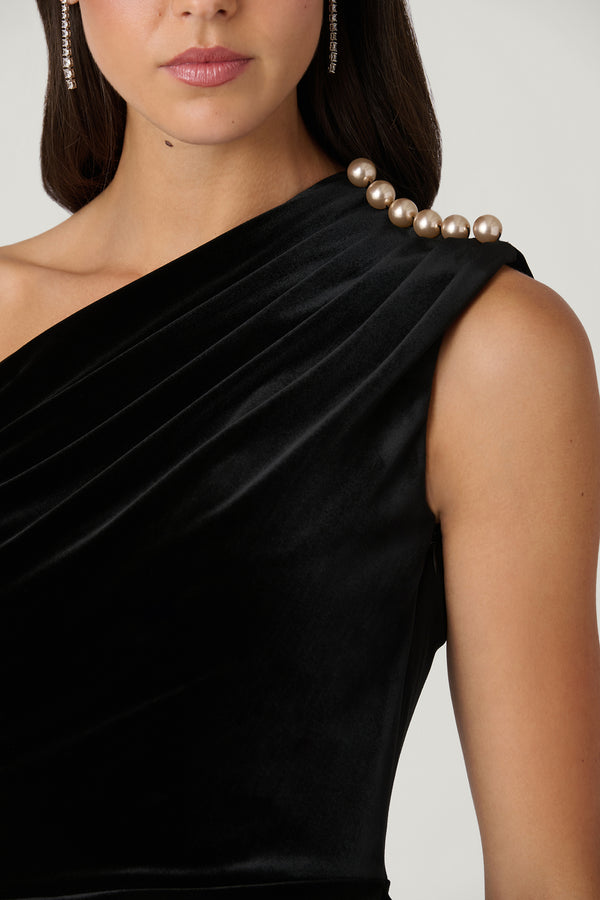 Shoshanna Midnight Ola Dress Black