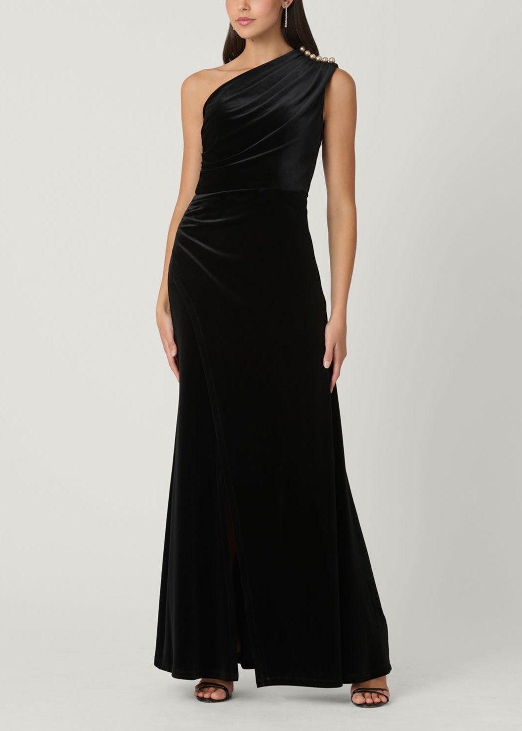 shoshanna Midnight Ola Dress Black