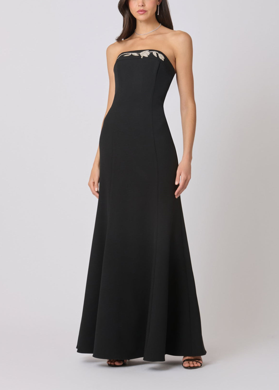 shoshanna Midnight Phillippa Dress Black