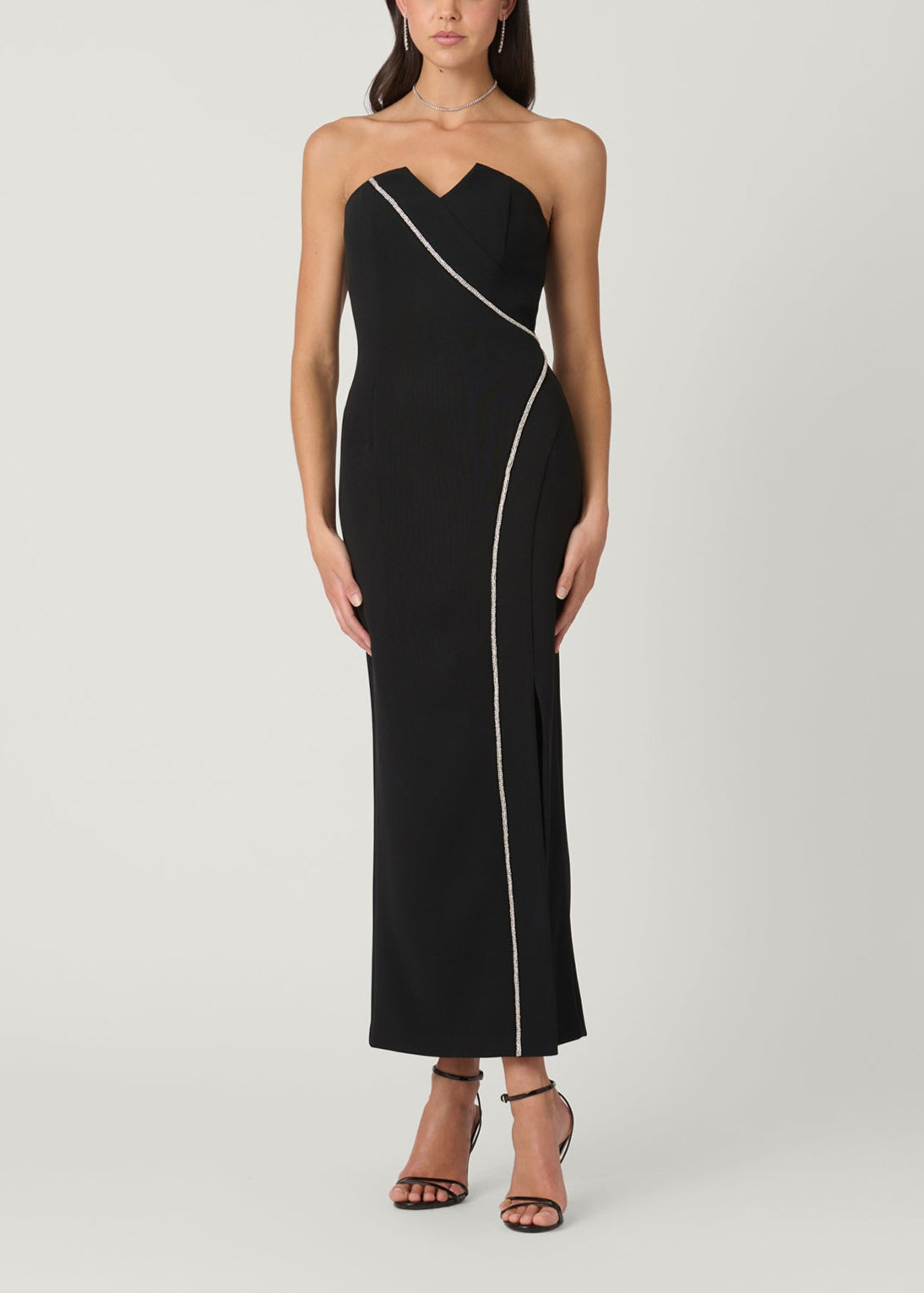 shoshanna Midnight Star Dress Black