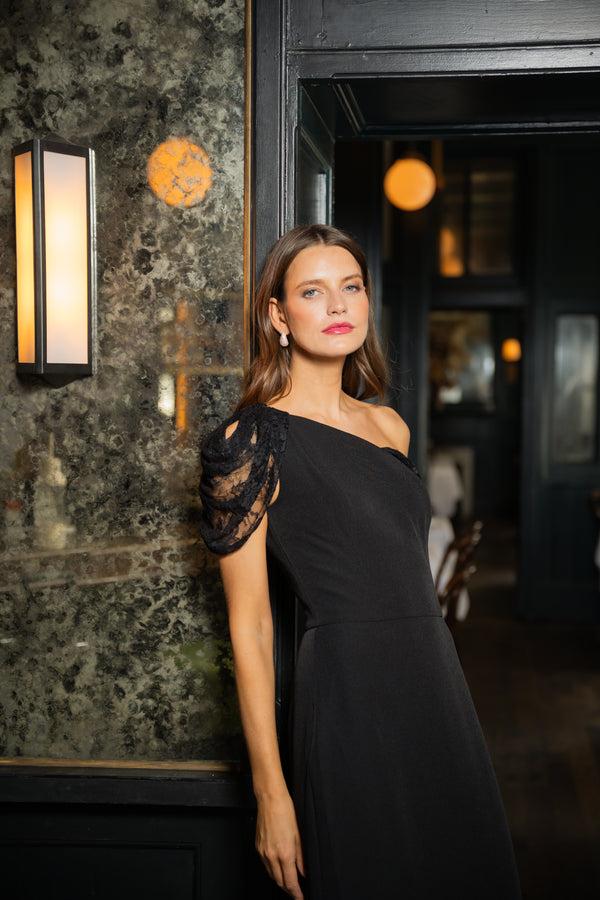 Shoshanna Midnight Tayla Dress Black