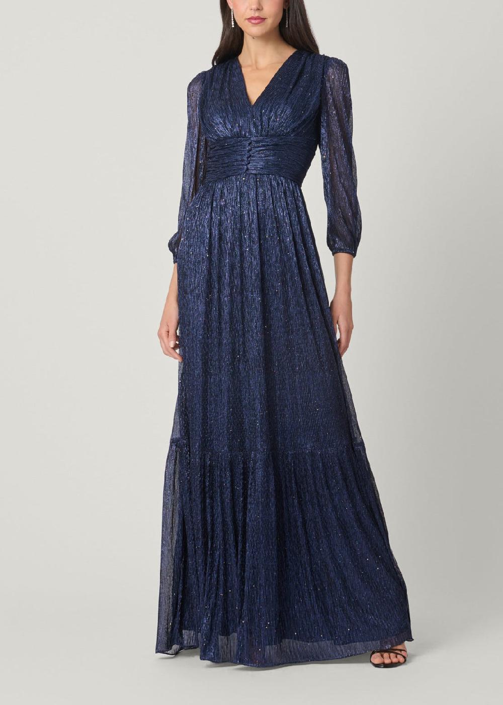 shoshanna Midnight Venus Dress Indigo