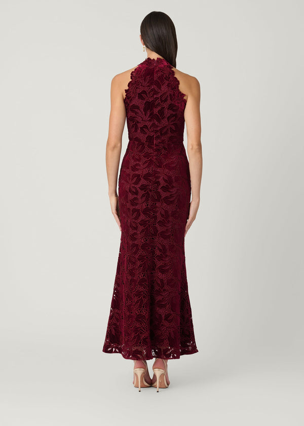 Shoshanna Midnight Vera Dress Bordeaux