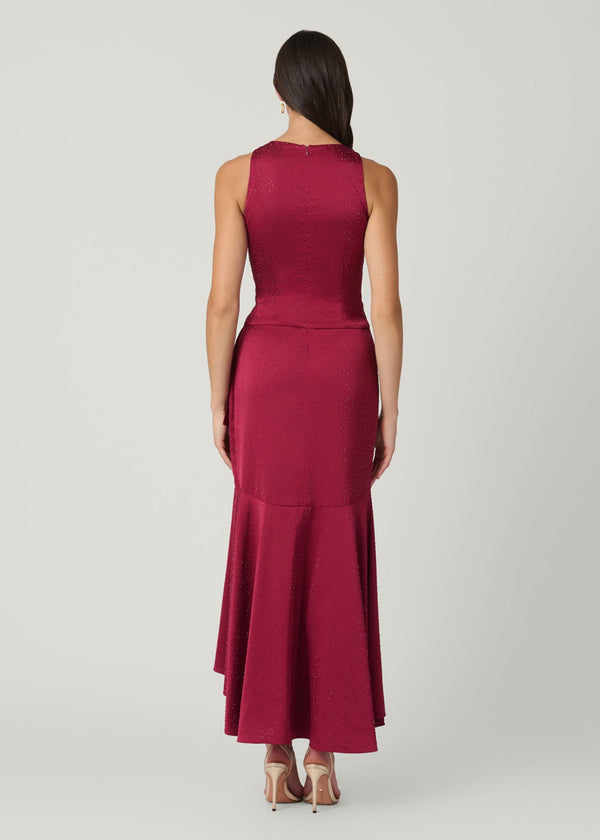 Shoshanna Midnight Verena Dress Wine
