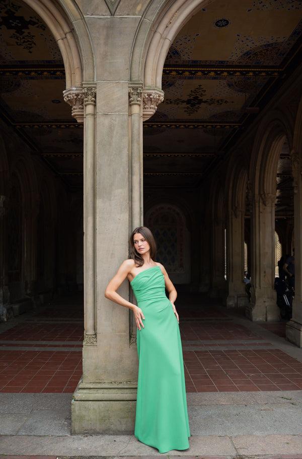 Shoshanna Midnight Vicki Dress Verde