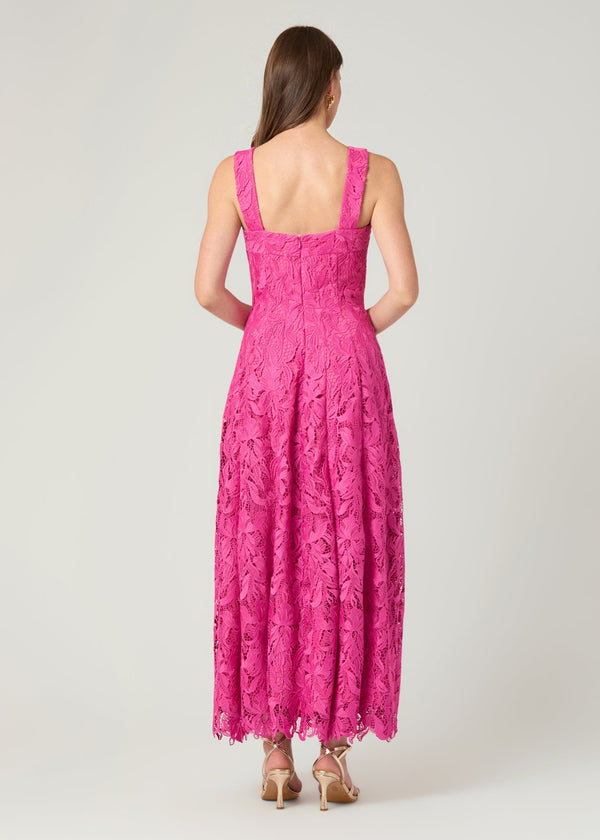 Shoshanna Midnight Vina Dress Magenta